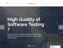 Tablet Screenshot of improve-software.com